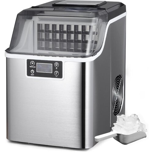 GUZZANTI GZ124A - Aparat za proizvodnju leda 150W/230V, nerđajući čelik Slike