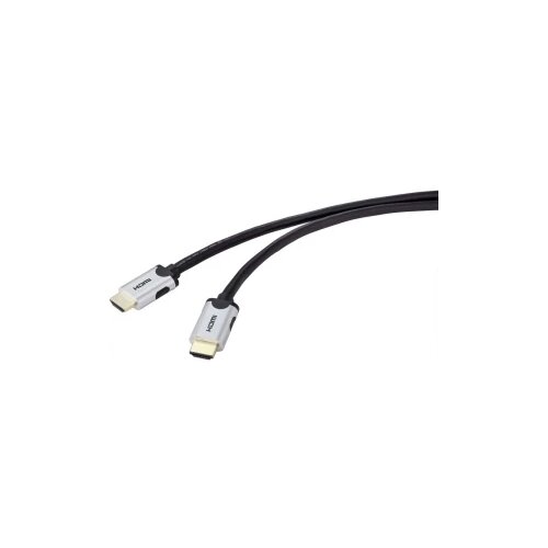 SpeaKa Professional HDMI priključni kabel 0.50 m SP-9063160 upleteni parovi crna boja [1x muški konektor HDMI - 1x muški Cijene