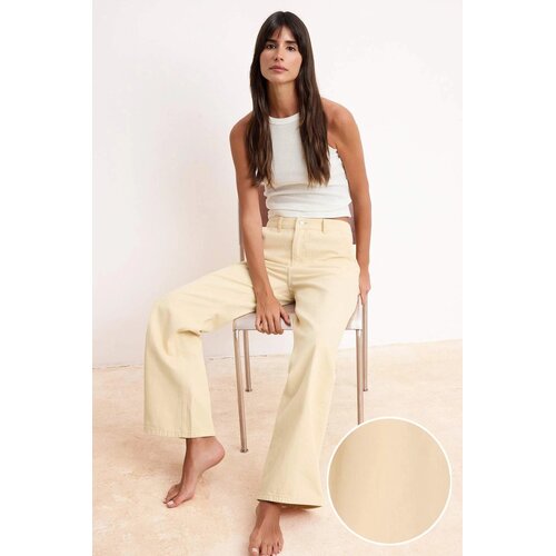 TRENDYOLMILLA ženske pantalone Twoss26Je00014, kamen-bež Cene