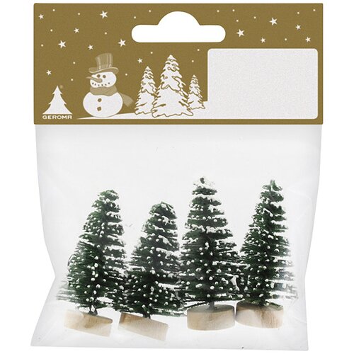  Okrasne smrečice (višina: 4,5 cm, 4 kosi) Cene