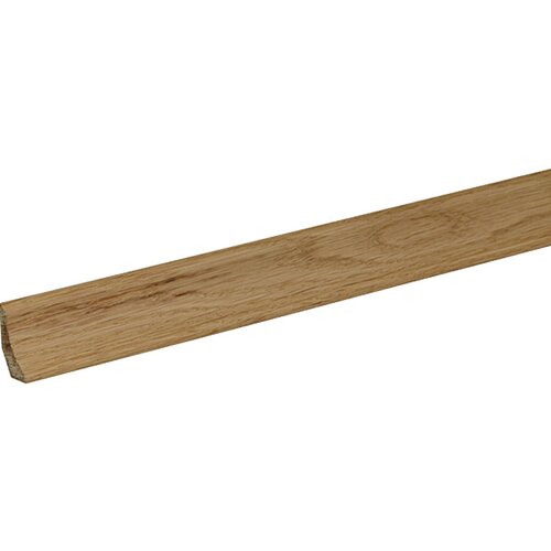 MM masivna letvica (2,4 m x 16 mm x 30 mm, hrast, lakirano) Slike
