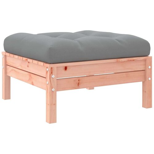  9-dijelni set vrtnih sofa s jastucima masivno drvo duglazije Slike