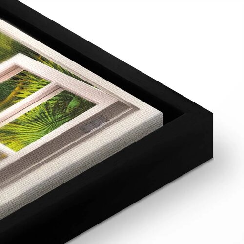  Slika - Window: Sea View 120x80 U crnom drvenom okviru Slike