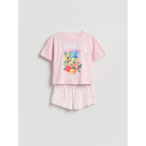 Reserved GIRLS` PYJAMA - ružičasta Cene