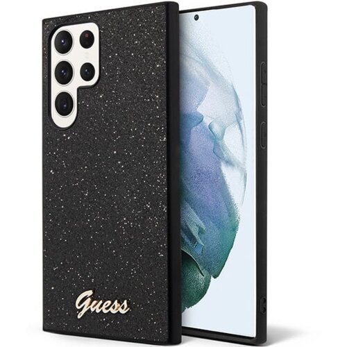 Guess GUHCS24LHGGSHK ovitek za samsung galaxy S24 ultra 5G - črn z bleščicami Cene