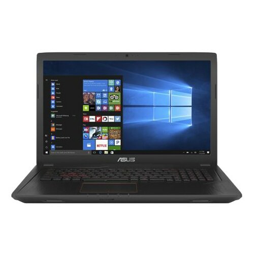 Asus FX553VD-FY369 15.6'' FHD Intel Core i7-7700HQ 2.8 GHz (3.8 GHz) 8GB 1TB GeForce GTX 1050 2GB ODD crni laptop Slike