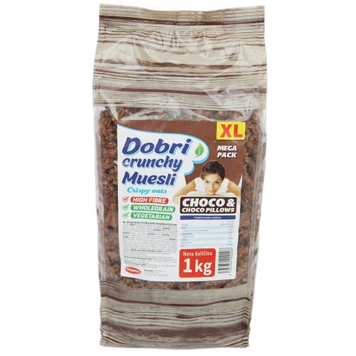 Mogador Dobri crunchy muesli Choco&ChocoPillows XL 1 kg Cijene