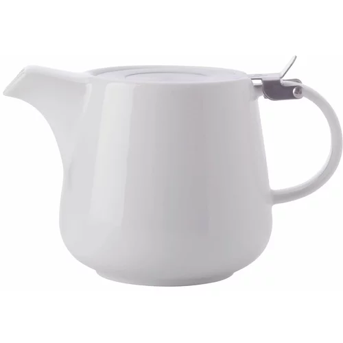 Maxwell williams Bijeli porculanski čajnik s Basic cjediljkom, 1,2 l