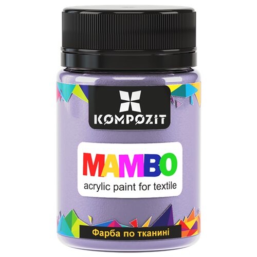 Mambo Pastelna akrilna barva za tekstil in usnje 50ml | Različni odtenki Slike