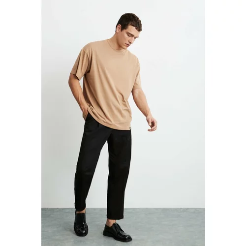GRIMELANGE T-Shirt - Brown - Oversize