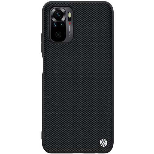 Nillkin Otporna za&amp;scaron;tita Textured Case s gumenim okvirom i najlonom na stražnjoj strani za Xiaomi Mi Note 10 4G / Xiaomi Redmi Note 10S - Crna Slike