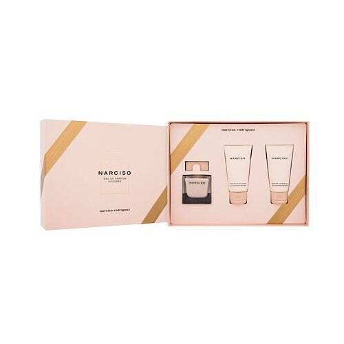 Narciso Rodriguez narciso Poudrée darovni set parfemska voda 50 ml + losion za tijelo 50 ml + gel za tuširanje 50 ml za žene Cijene
