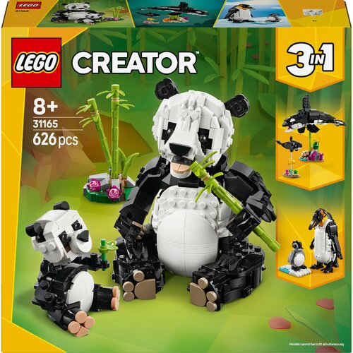 Lego Creator 3in1 - Divlje životinje: obitelj panda (31165) Slike