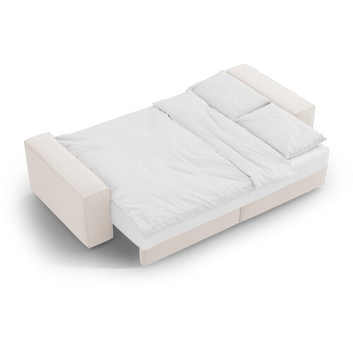 Micadoni Bež raztegljiva sedežna garnitura 247 cm Jodie &amp;ndash; Home Slike