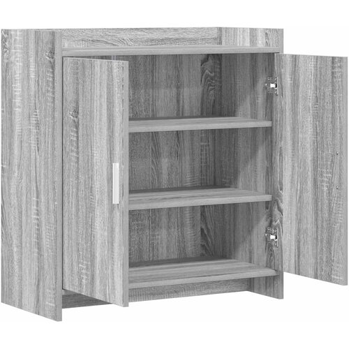  Kreveta Siva Sonoma 72 x 36 x 80 cm Konstruirano drvo Slike