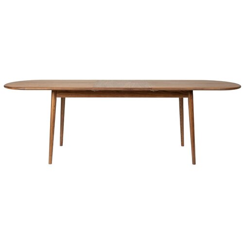 Zuiver Raztegljiva jedilna miza z dodatno plo&amp;scaron;čo z mizno plo&amp;scaron;čo v orehovem dekorju 90x180 cm Twist &amp;ndash; Slike