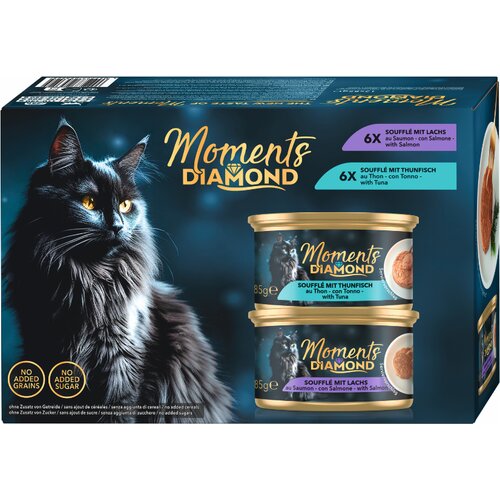 Moments Cat Adult Diamond losos i tuna 12x85 g Cijene