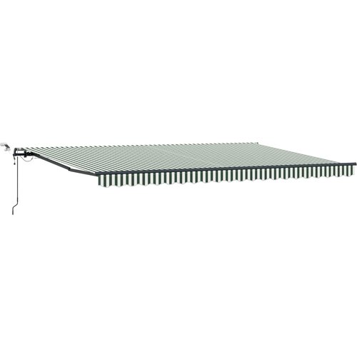  Tkanina za tende s Zelena i bijela 500 &amp;times; 350 cm Poliester Slike