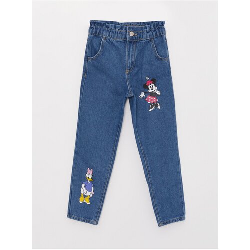 LC Waikiki Paperbag Fit Minnie Mouse Printed Girls&amp;#039; Jeans Slike