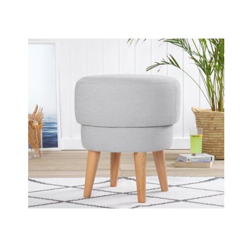 Atelier Del Sofa Veccio - Light Grey Light Grey Pouffe Cene