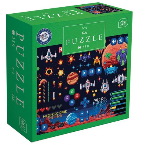 Puzzle 250 KOM KIDS 2 GAME INTERDRUK Cene