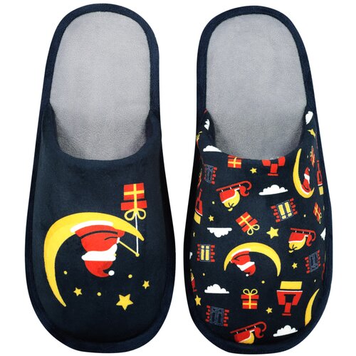Frogies Men&amp;#039;s Slippers Santa Moon - Slike