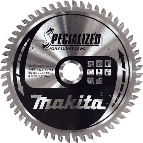 Makita list za testeru od tvrdog metala, za drvo (ac/dc) B-56714 Slike