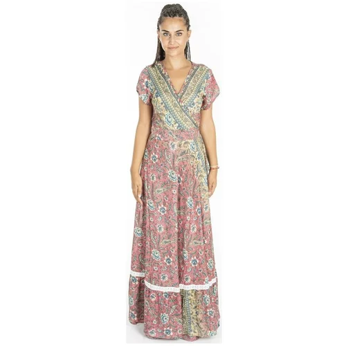 Isla Bonita By Sigris Dolge obleke Long Midi Dress. Rožnata