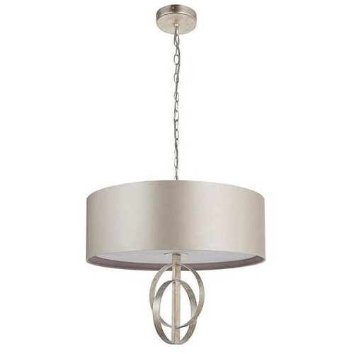  Endon 95216 - Luster na lancu 3xE27/10W/230V prečnik 60 cm siva Cene