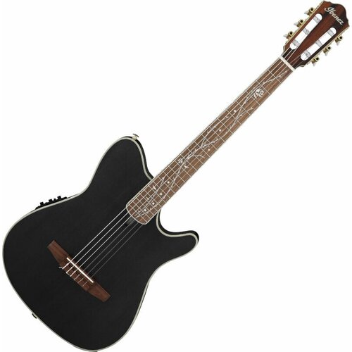 Ibanez TOD10N-TKF Tim Henson Tree of Death Signature Transparent Black Cene