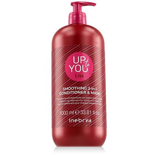 Inebrya Up To You Liss Smoothing Conditioner & Mask 1000 ml regenerator neposlu&scaron;na kosa unisex Cijene