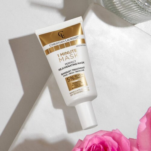 Christian Laurent 1 Minute Mask 5% Glyco Complex pomlajevalna maska 30 ml Slike