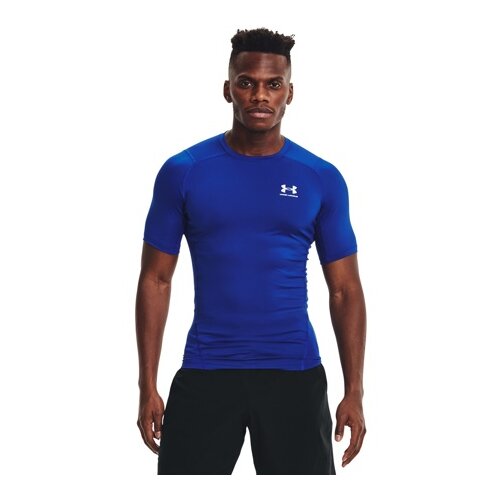 Under Armour UA HeatGear SS Compression Shirt, Royal/White, (20506538) Cene