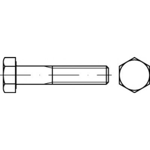 Toolcraft TO-5443167 vijak s &scaron;esterokutnom glavom 58 mm 70 mm vanjski &scaron;esterokutni 83931 čelik galvansko pocinčani 25 St. Cijene