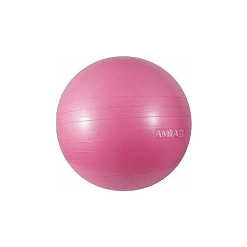 Amila pilates lopta 75cm + pumpa pink, 48418 Slike