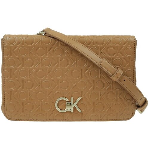 Calvin Klein Jeans Re-lock Double Gusett Xbody-emb Smeđa Slike