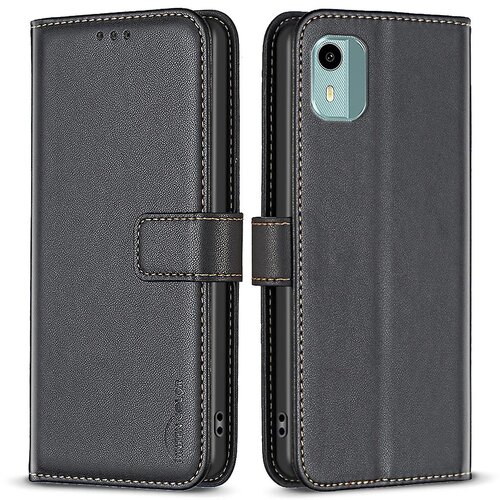 INORCO BINFEN COLOR BF17 Za Nokia C12 4G/C12 Pro/C12 Plus stojalo za pametni telefon PU usnje+TPU ovitek za denarnico, (22037095) Cene