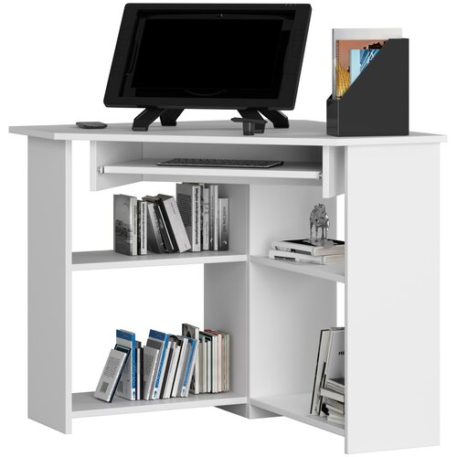 AKORD Ted Računalniška Miza, Bela, (5000333004) Cene
