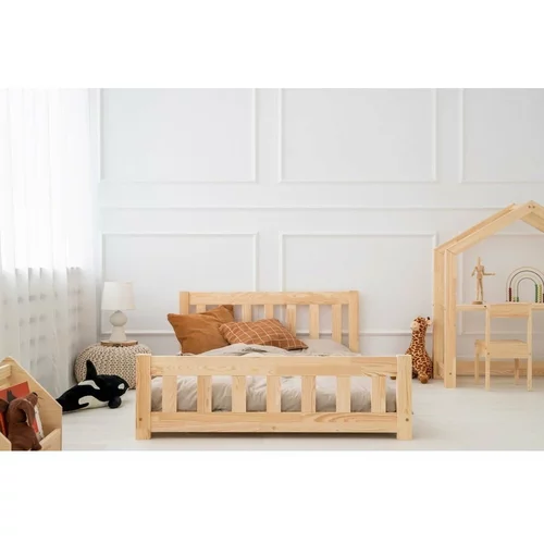 Adeko Otroška postelja iz masivnega bora 80x200 cm v naravni barvi CPN –