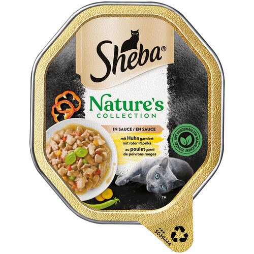 Sheba Ekonomično pakiranje Nature&amp;acute;s Collection u umaku 44 x 85 g - Piletina Slike