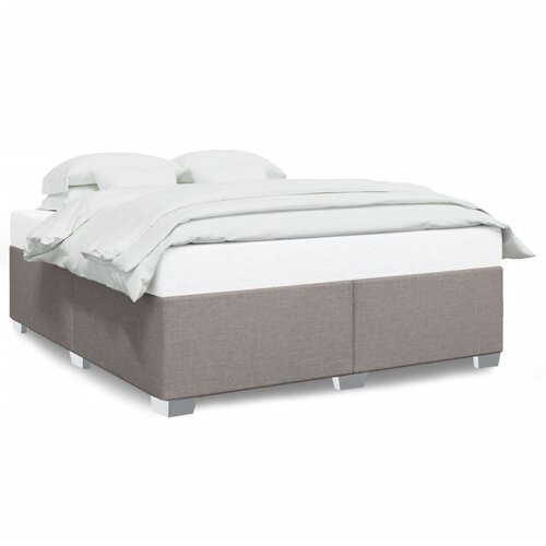 vidaXL Posteljni okvir taupe 200x200 cm blago Cene