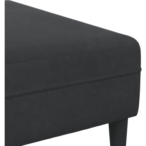  Bar&amp;scaron;unasta sofa s jastukom s jastukom 3 pcs Crna 208 cm Bar&amp;scaron;un Slike
