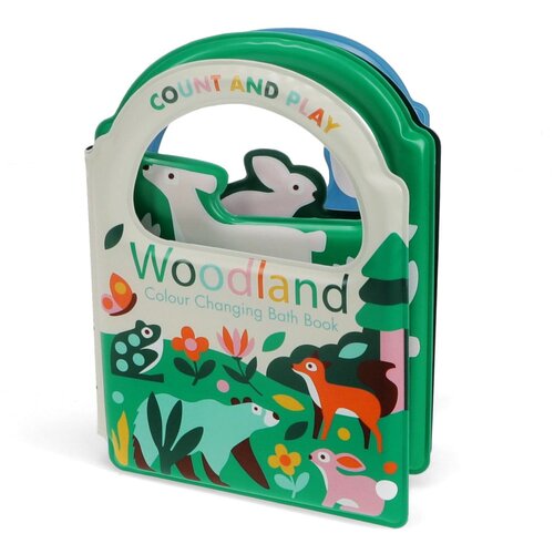 Rex London Interaktivna igrača Colour changing bath book Woodland – Cene