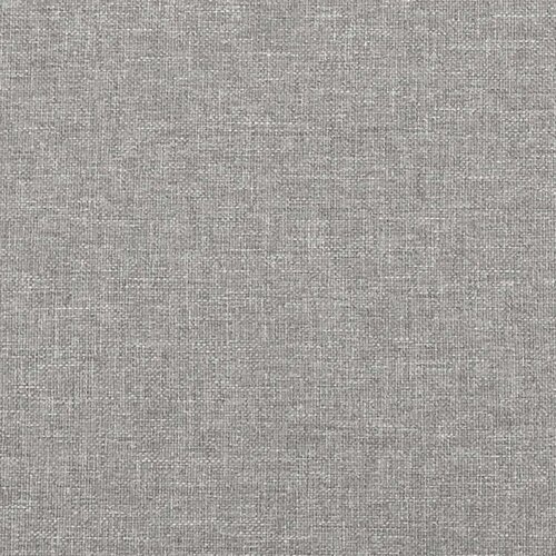 VidaXL Okvir za krevet s uzglavljem svjetlosivi 140x200 cm od tkanine Slike