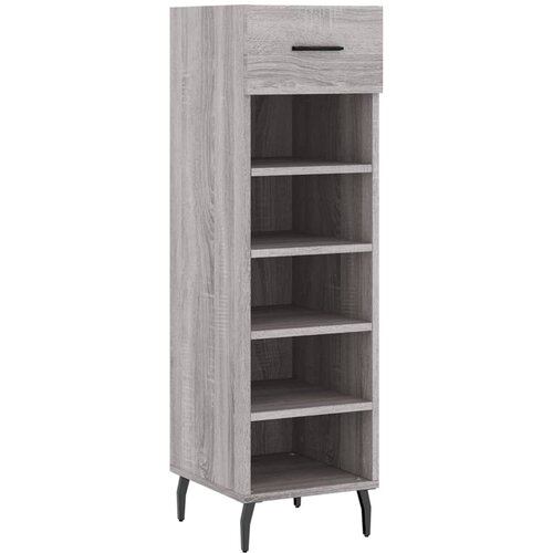 Maison Chic Omarica za obutev - Kopa za čevlje siva sonoma 30x35x105 cm inženirski les, (21777293) Slike