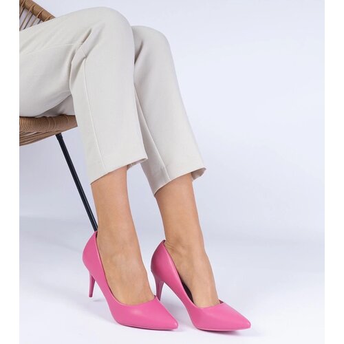 D/CEO marka niezdefiniowana Pink classic eco-leather pumps Mikolada Slike