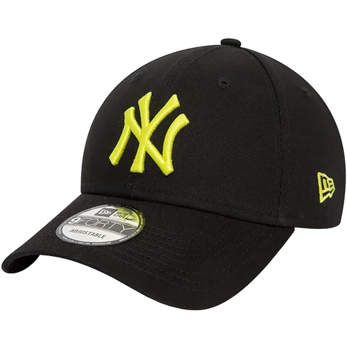 New Era Kape s šiltom League Essentials 940 New York Yankees Cap Črna