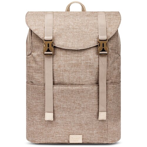 Vuch Corbin Big Beige city backpack Slike