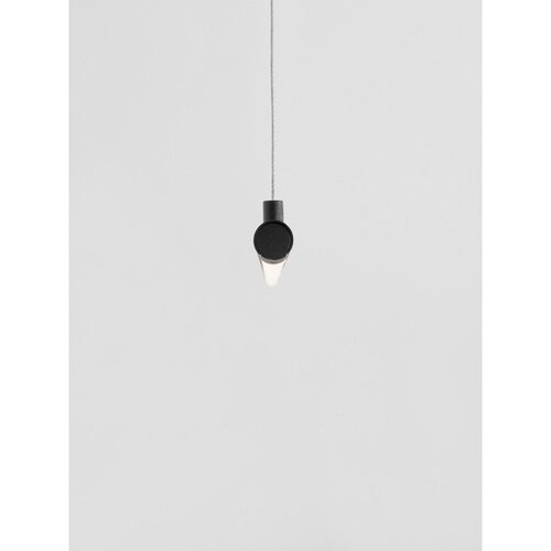 Nova Luce Mat črna aluminijasta LED viseča svetilka Elettra &amp;ndash; Slike