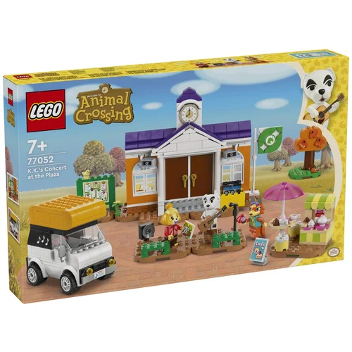 LEGO® Animal Crossing™ 77052 K.K. nastupa na trgu